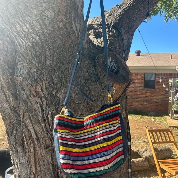 The Sak Multicolor Striped Shoulder Bag - Picture 3 of 8